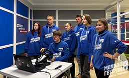 День работника автомобильного и городского транспорта с молодогвардейцами
