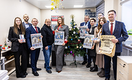 Сотрудников газеты «Самарово – Ханты-Мансийск» поздравили с Днём печати