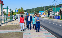 В Ханты-Мансийске продолжается приёмка отремонтированных летом дорог