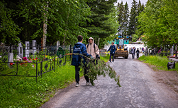 На Северном кладбище Ханты-Мансийска пройдёт субботник