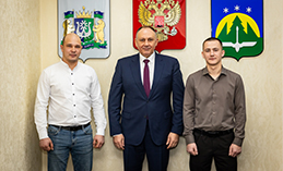 Максим Ряшин встретился с бойцами батальона «Югра»