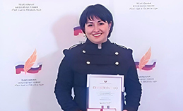 Активистка «Женского движения» получила награду им. М.А. Булгакова