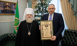 Максим Ряшин встретился с митрополитом Ханты-Мансийским и Сургутским 