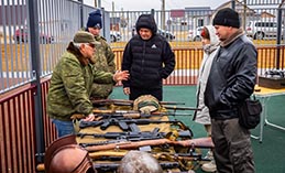 В микрорайоне Восточный прошло патриотическое мероприятие