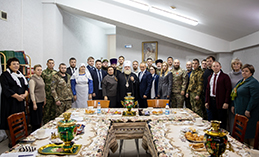 Митрополит Ханты-Мансийский и Сургутский Павел встретился с бойцами СВО