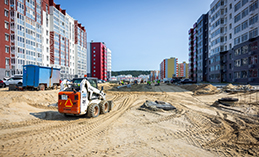 Строительство улично-дорожной сети в микрорайоне Береговая зона