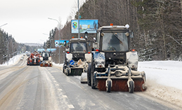 За новогодние праздники с улиц Ханты-Мансийска вывезено 85 995 м³ снега