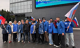 Ханты-Мансийск поздравил Президента! 