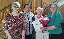 Ветерану ВОВ из Ханты-Мансийска исполнилось 100 лет