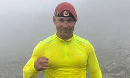 Пожарный из Ханты-Мансийска преодолел 42 км горного марафона