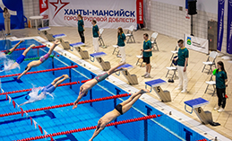 Прошёл II этап первенства Ханты-Мансийска по плаванию «Надежды Югры»