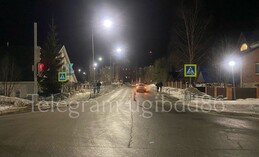 В Ханты-Мансийске автомобиль сбил женщину на пешеходном переходе